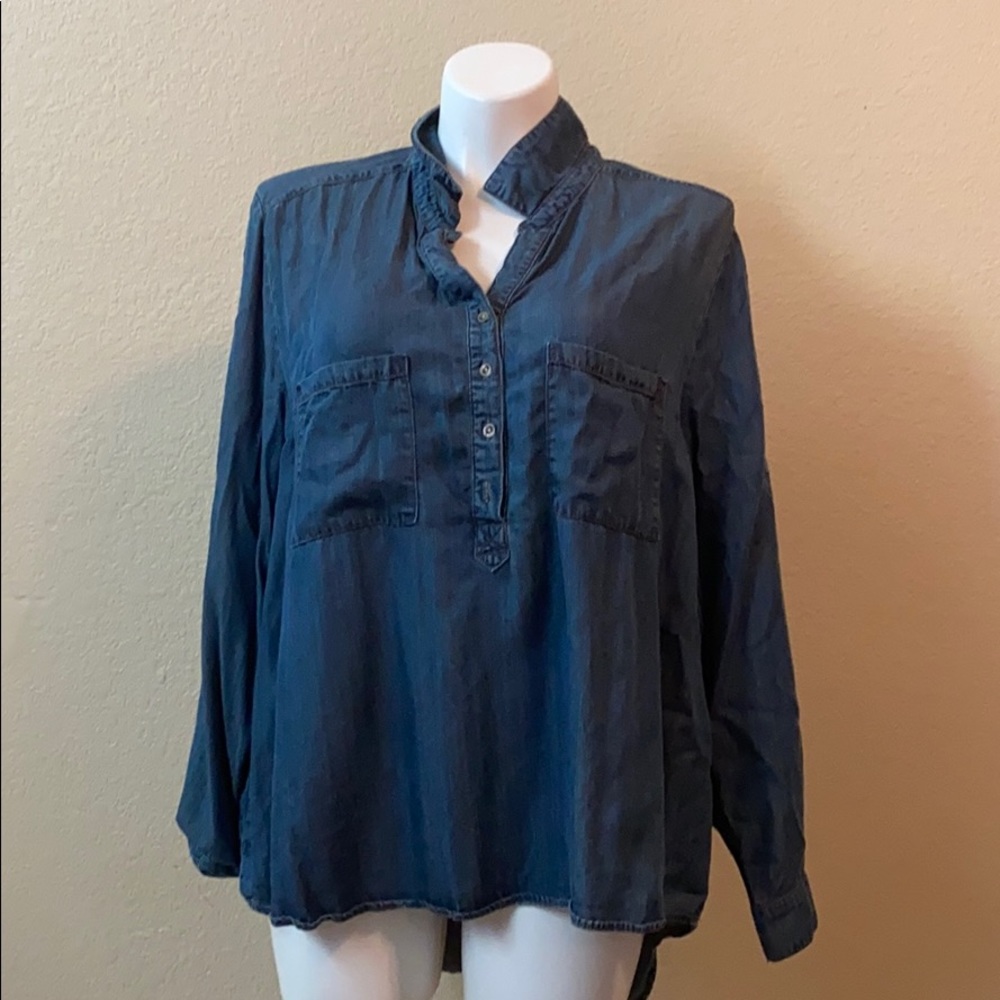 Denim top